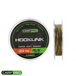 Predvez Carp Pro Sinking Hooklink Camo 20m slika