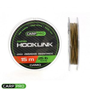 Predvez Carp Pro Soft Coated Hooklink Camo 15m