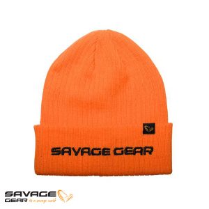 Kapa zimska Savage Gear Fold-Up Beanie Sun Orange