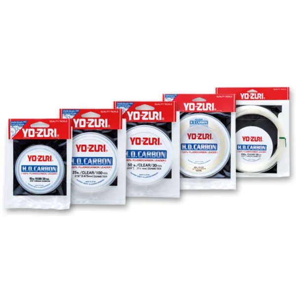 Yo-Zuri H.D. Fluorocarbon 100 Yard Leader Line – Treccia Pesca Invisibile Tinta Rosa - 2