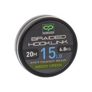 Predvez Carp Pro Delight Hook Link Weedy Green Sinking 25lb 20m (CP4510-025)