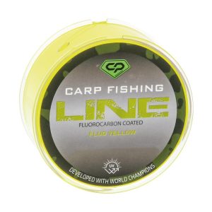 Najlon Carp Fishing Line Fluo Yellow Fluorocarbon Coated 1000m (CP5110-028)