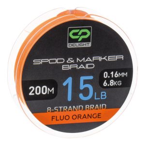Upredenica Carp Pro Delight Spod & Marker Braid Flio Orange 0.16mm 200m