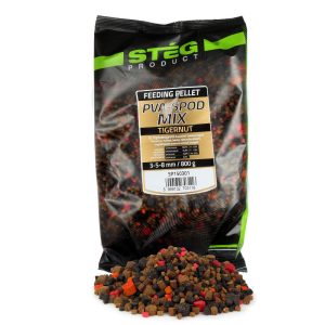 Peleti Steg PVA Spod Mix 800gr 3-5-8mm Tigernut