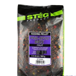 Peleti Steg PVA Spod Mix 800gr 3-5-8mm Fruit