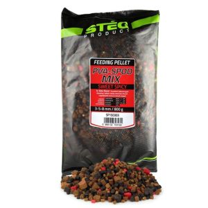 Peleti Steg PVA Spod Mix 800gr 3-5-8mm Sweet Spicy