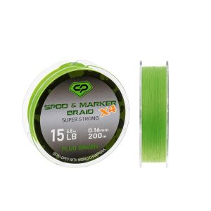 Upredena struna Diamond Spod & Marker Braid Fluo Green 200m